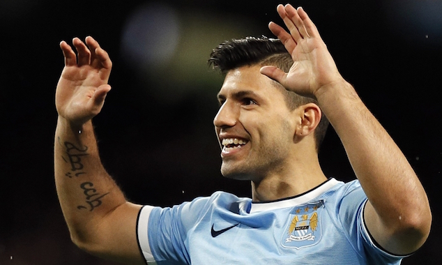 Sergio Aguero is expected to make a high impact in the games vs Barcelona
